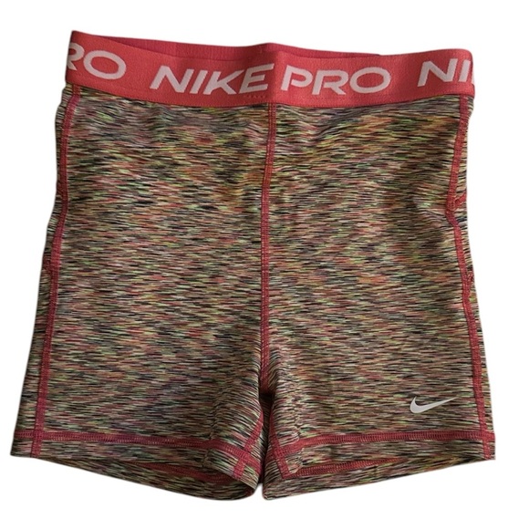 Nike Pro Women's 3” High Rise Athletic Shorts - Multicolor - Picture 1 of 8